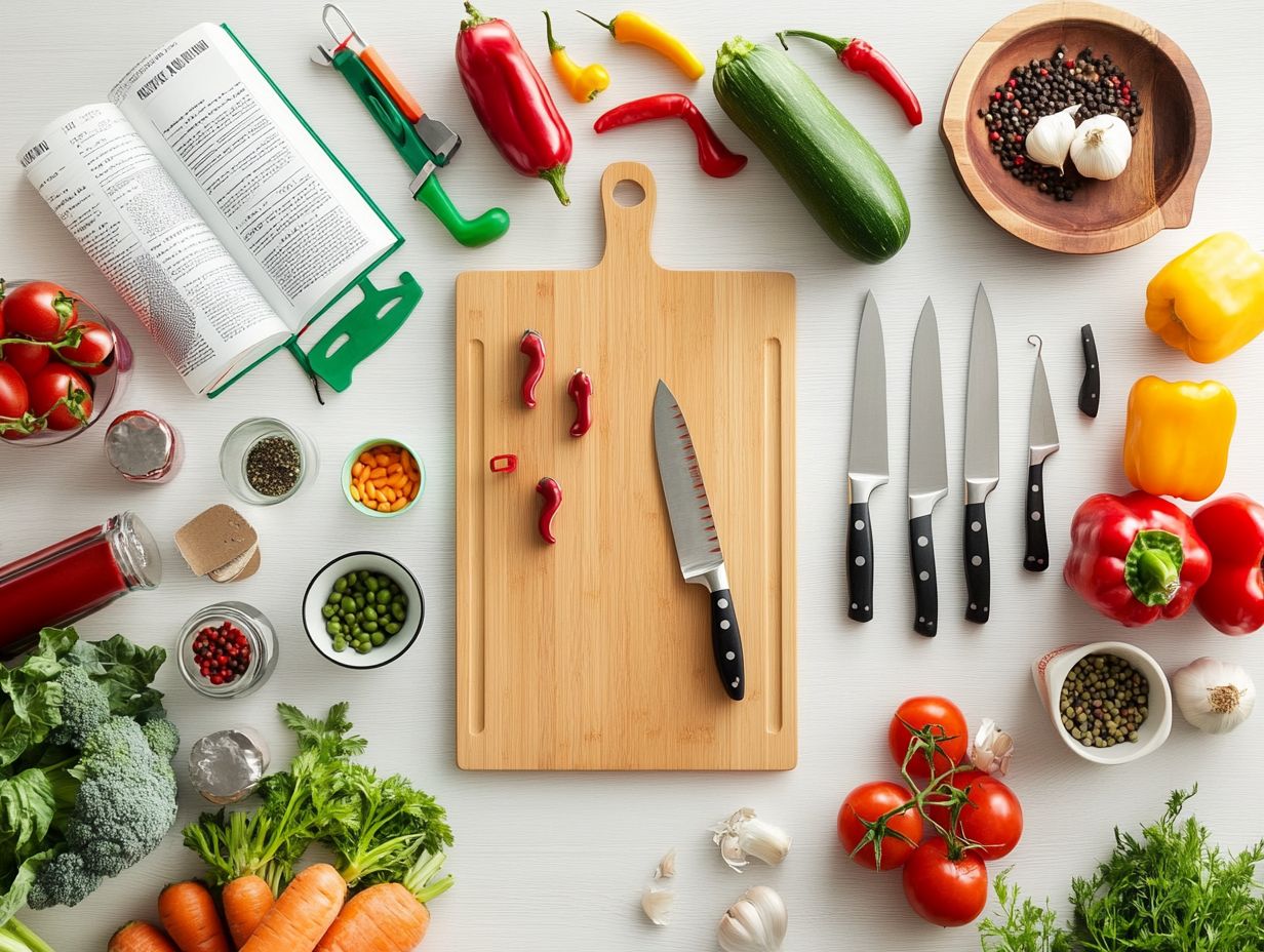 Colorful mixing bowls and baking trays for delicious baking adventures.