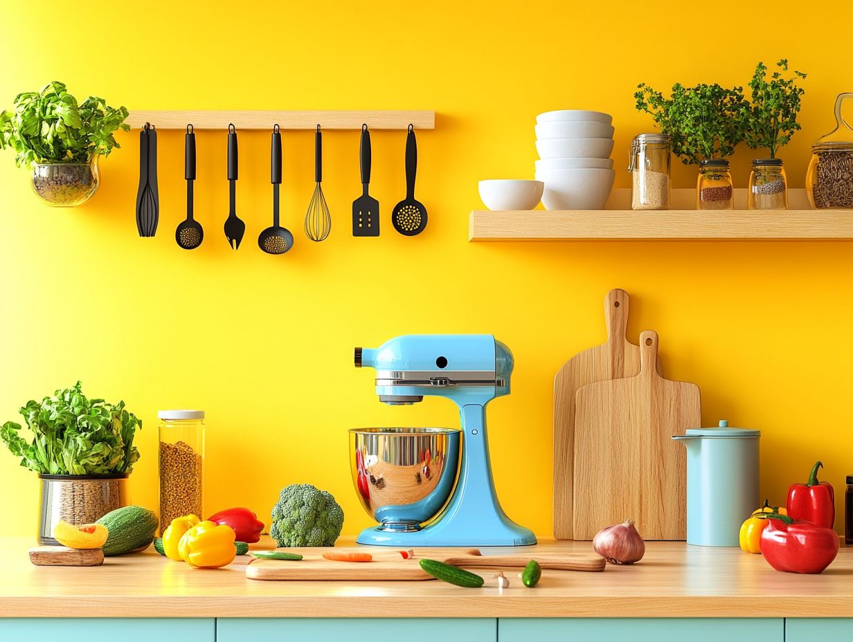 A kitchen filled with meal prep containers and fresh vegetables for meal planning and batch cooking.