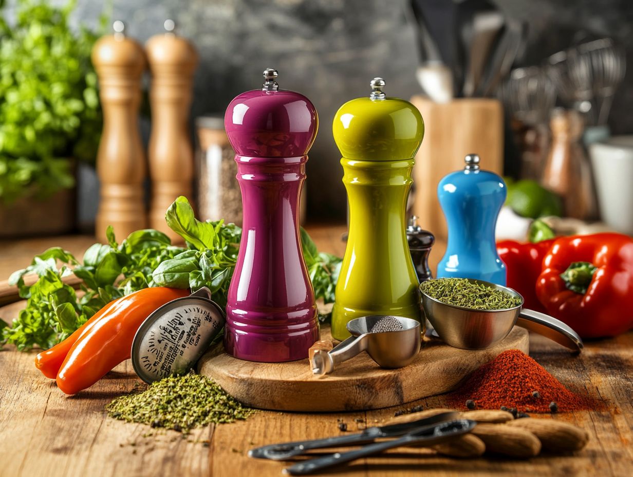 Kitchen accessories that enhance flavor and texture