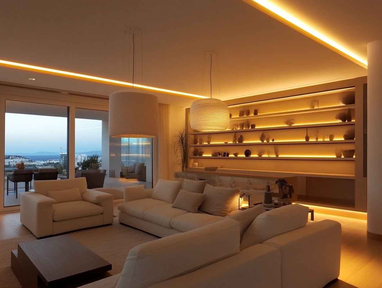 What are the predicted lighting trends for 2024?