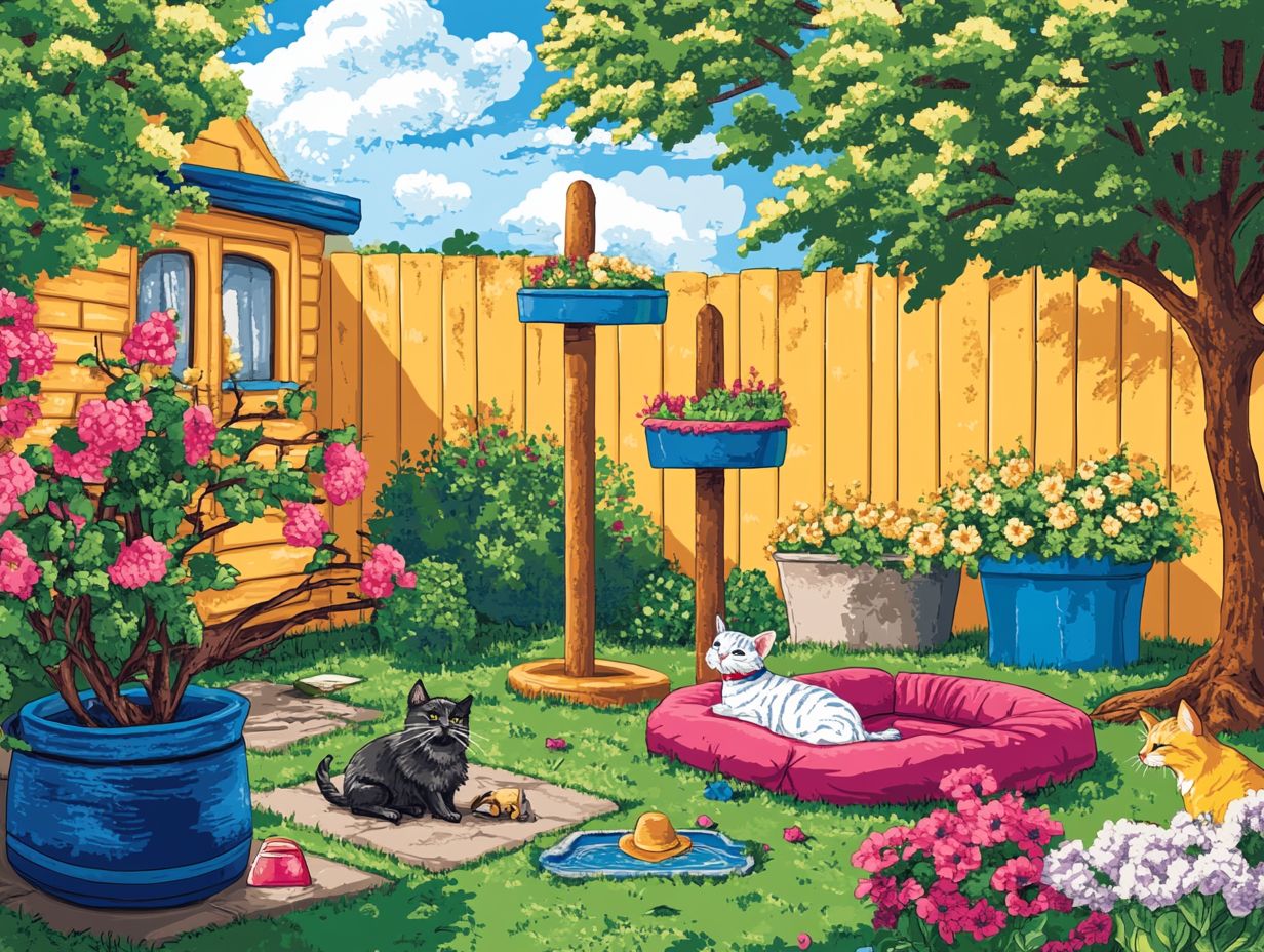 Outdoor decor ideas for pet owners featuring comfortable seating.