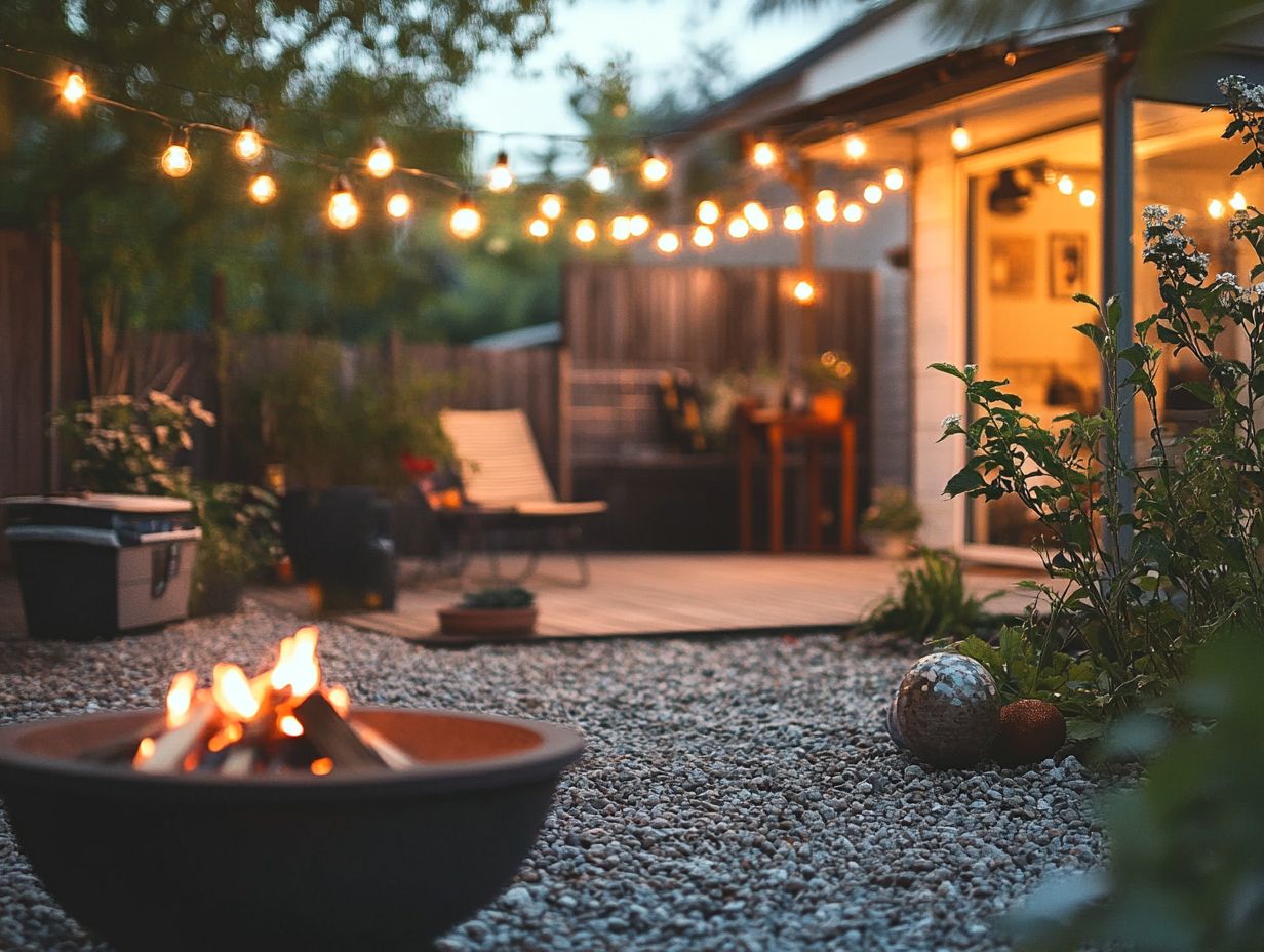 Safety Measures for Outdoor Decor