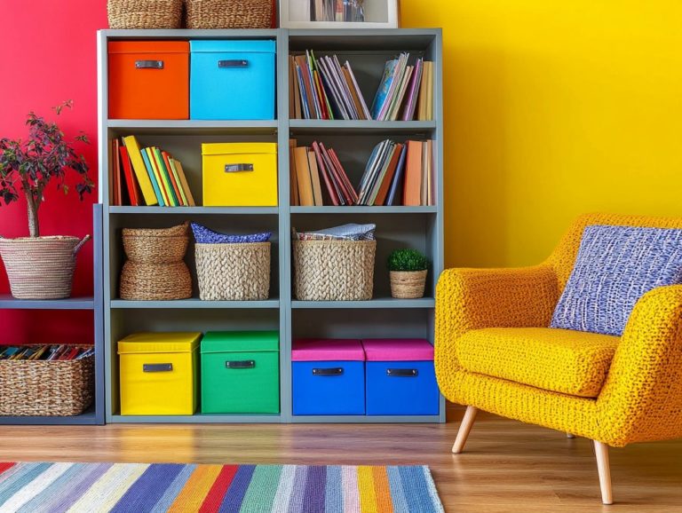 Smart Storage Solutions Using Decorative Items