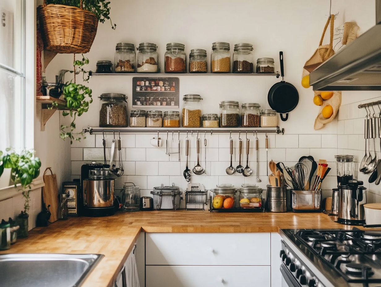 Image of a Lazy Susan turntable used for kitchen organization