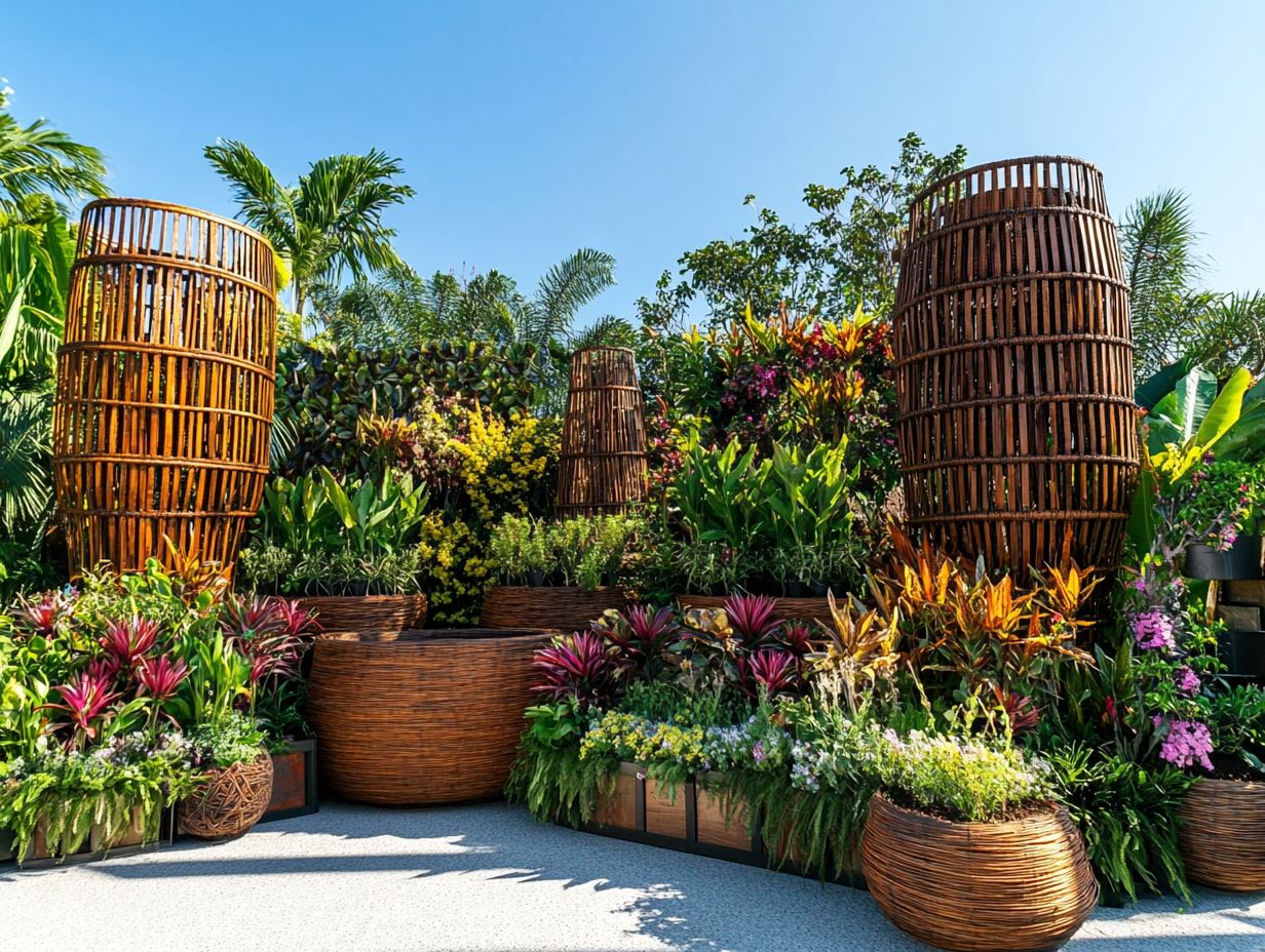 Types of Sustainable Materials for Outdoor Decor