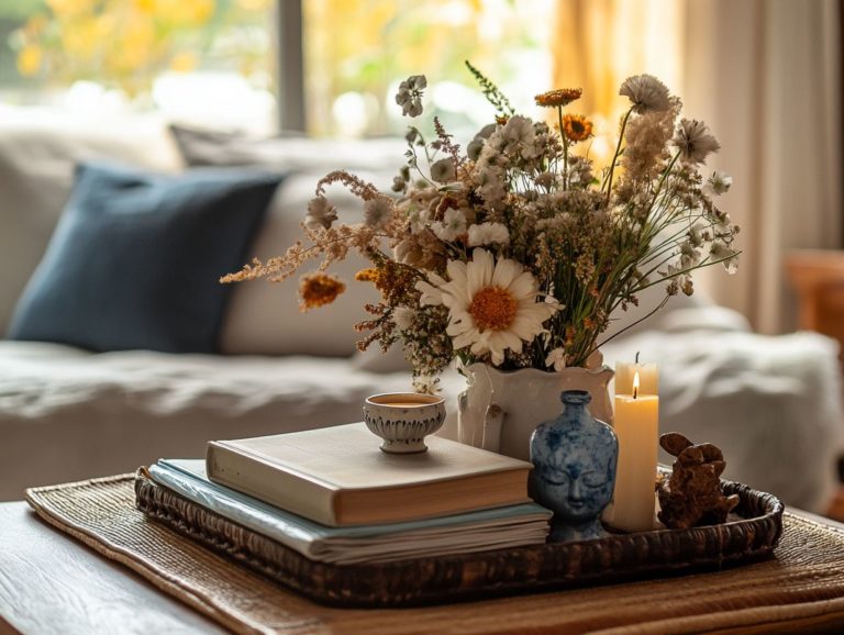 The Art of Arranging Decorative Items