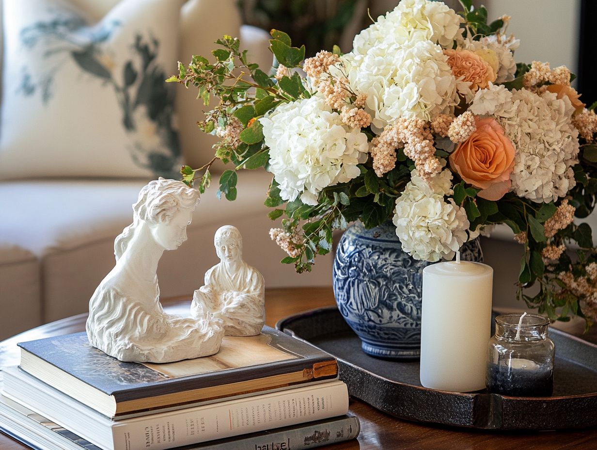 Decorative arrangements that add meaning and personality