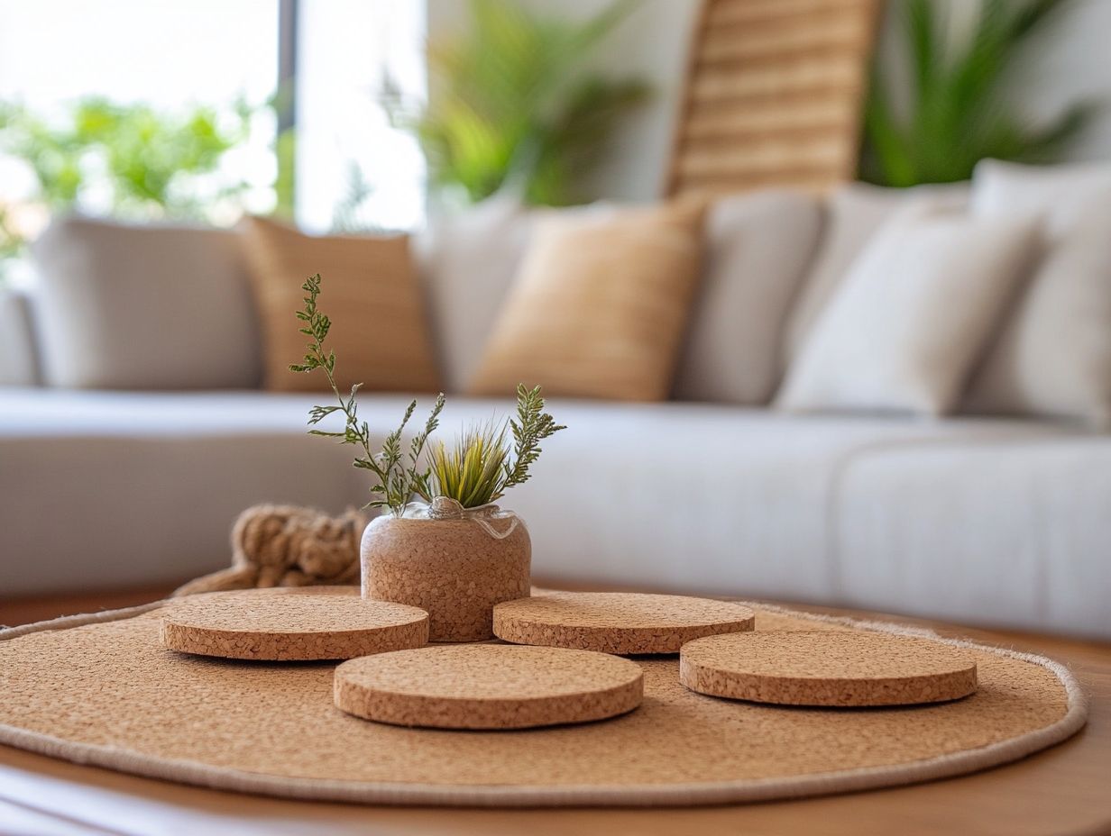 Stylish home decor ideas using cork