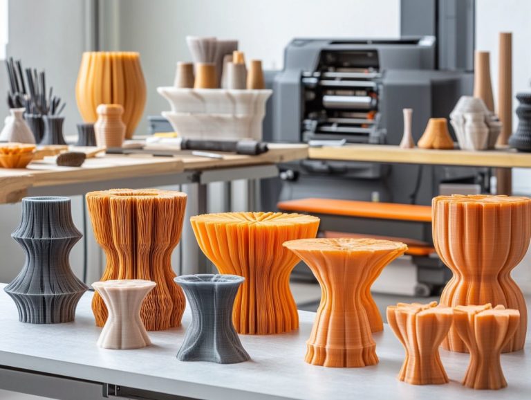 The Best Materials for 3D-Printed Furniture