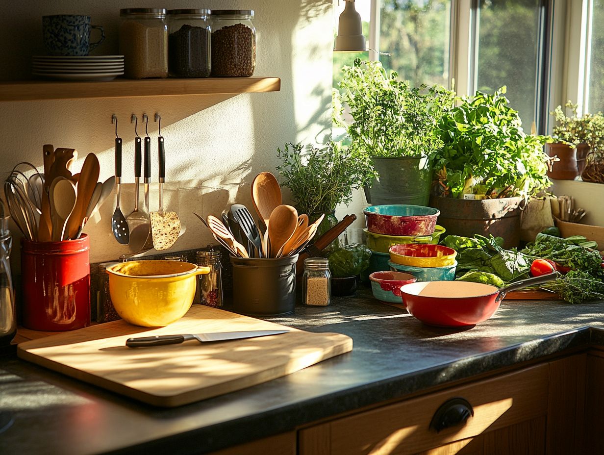 A kitchen scale used for measuring ingredients accurately.