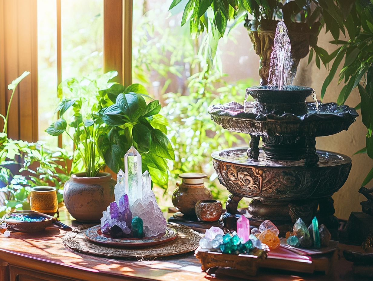 Vibrant decorations that attract positive energy in Feng Shui