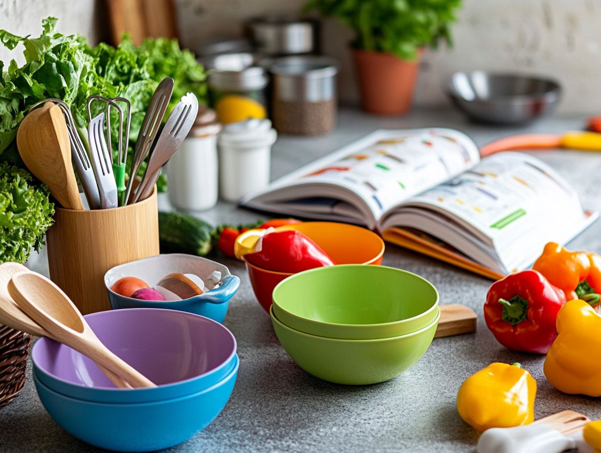 Visual representation of essential tools every home cook should have