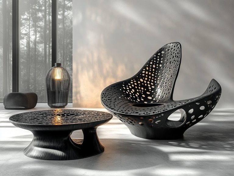 Top 10 Innovative 3D-Printed Furniture Pieces