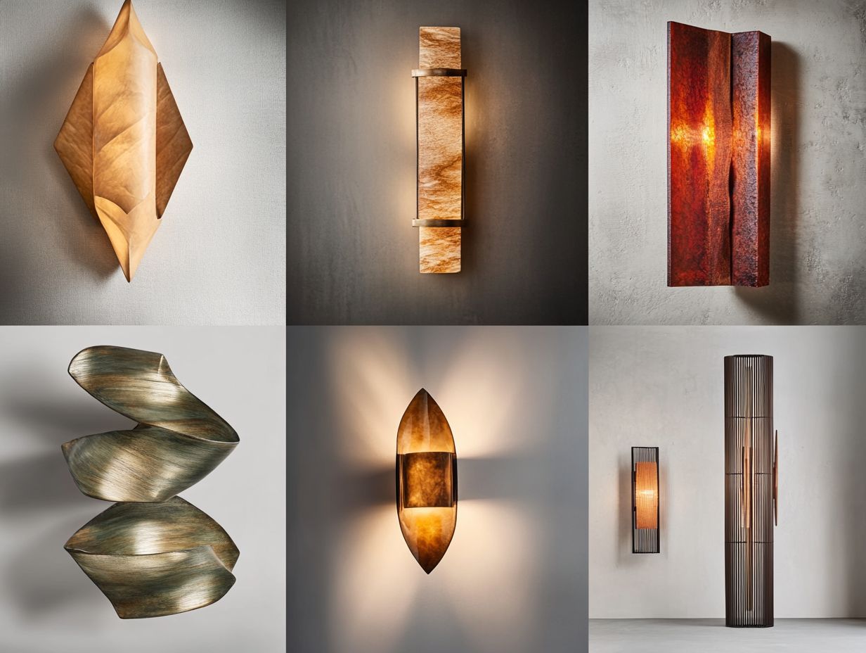 5. Glamorous and Luxurious: The "Aurora" Wall Sconce