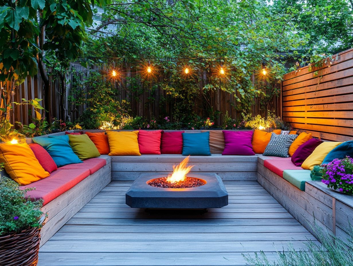 Image depicting key design ideas for outdoor spaces.