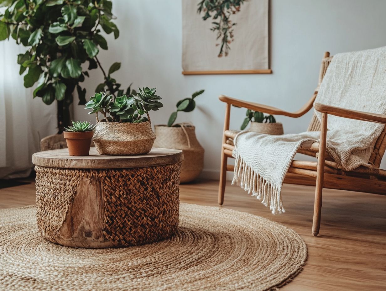 What are the top decorative items for eco-conscious homes?