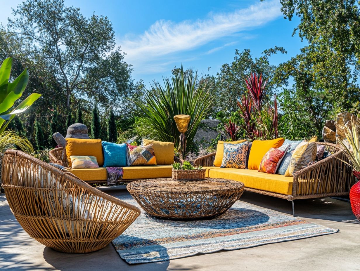 Stylish outdoor furniture from Walmart