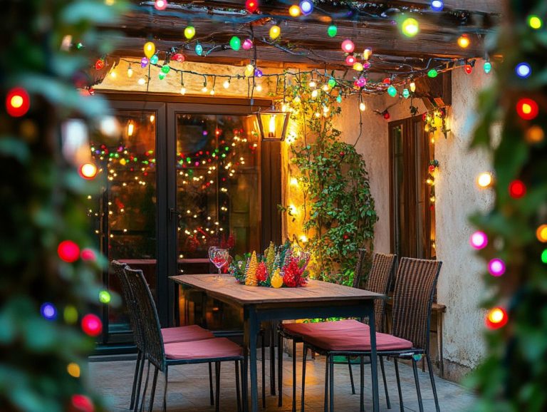 “Unique Outdoor Decor Ideas for Holiday Celebrations”