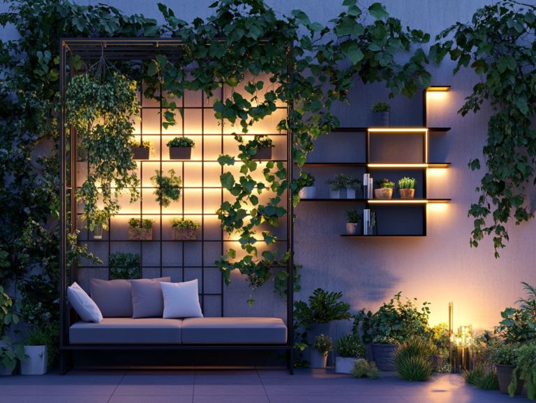 “Utilizing Vertical Space in Outdoor Decor”