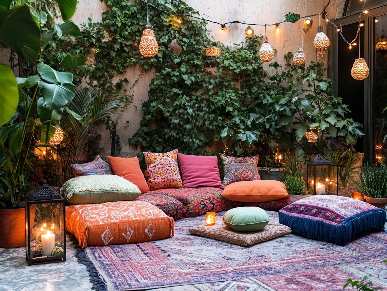 6. Outdoor Cushions and Pillows