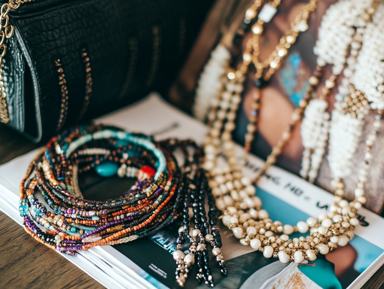 When accessorizing, choose items that complement your outfit and enhance your overall look. This includes jewelry, scarves, belts, hats, and bags.