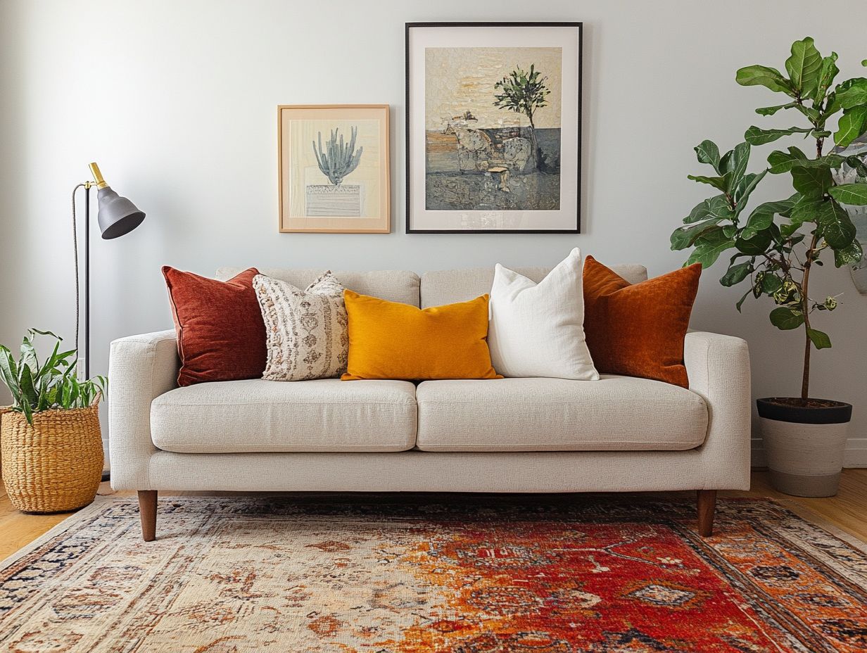 A guide to consider before purchasing home accessories like lamps, rugs, and more.