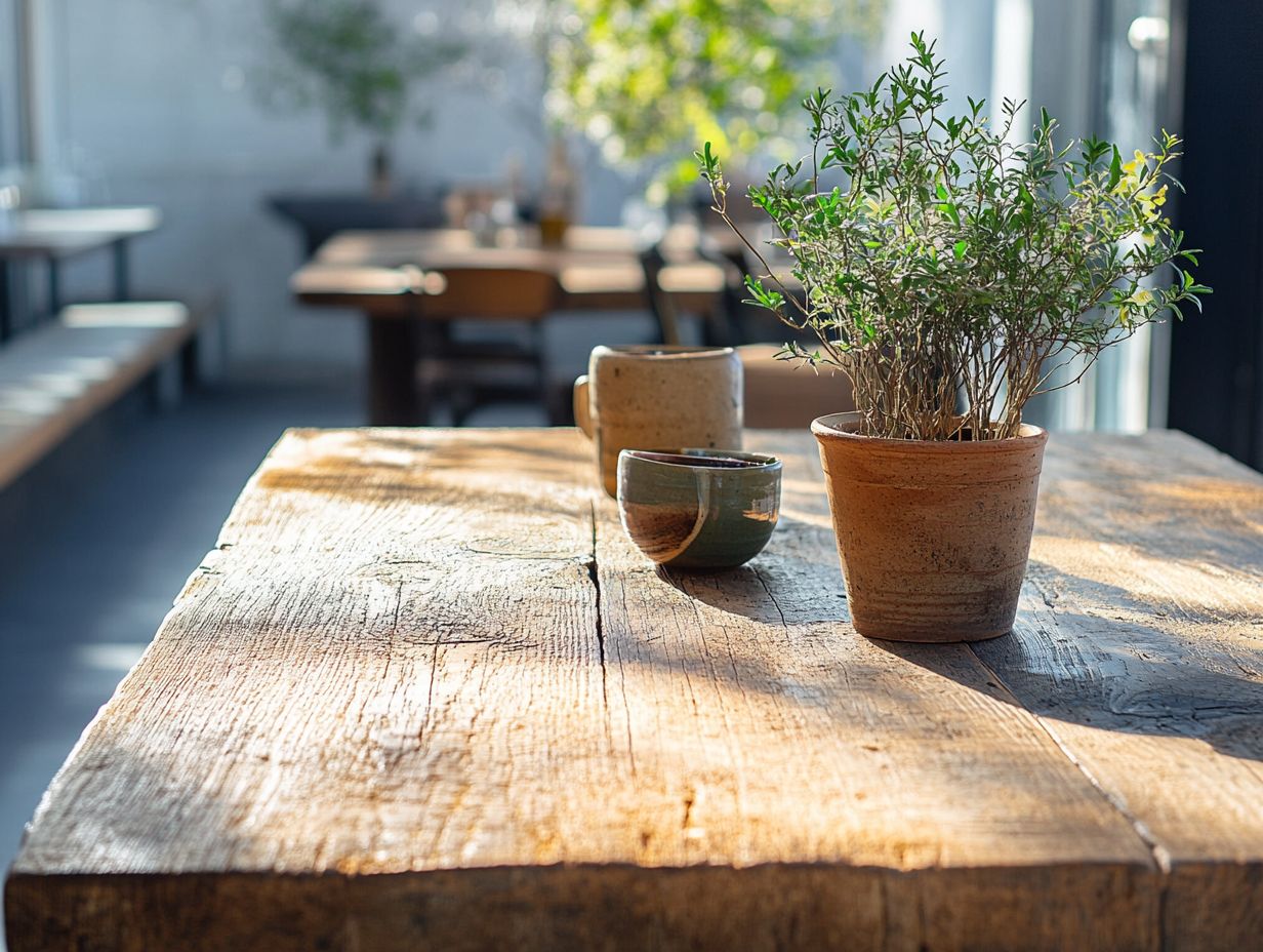 What is reclaimed wood and why is it considered a sustainable choice?